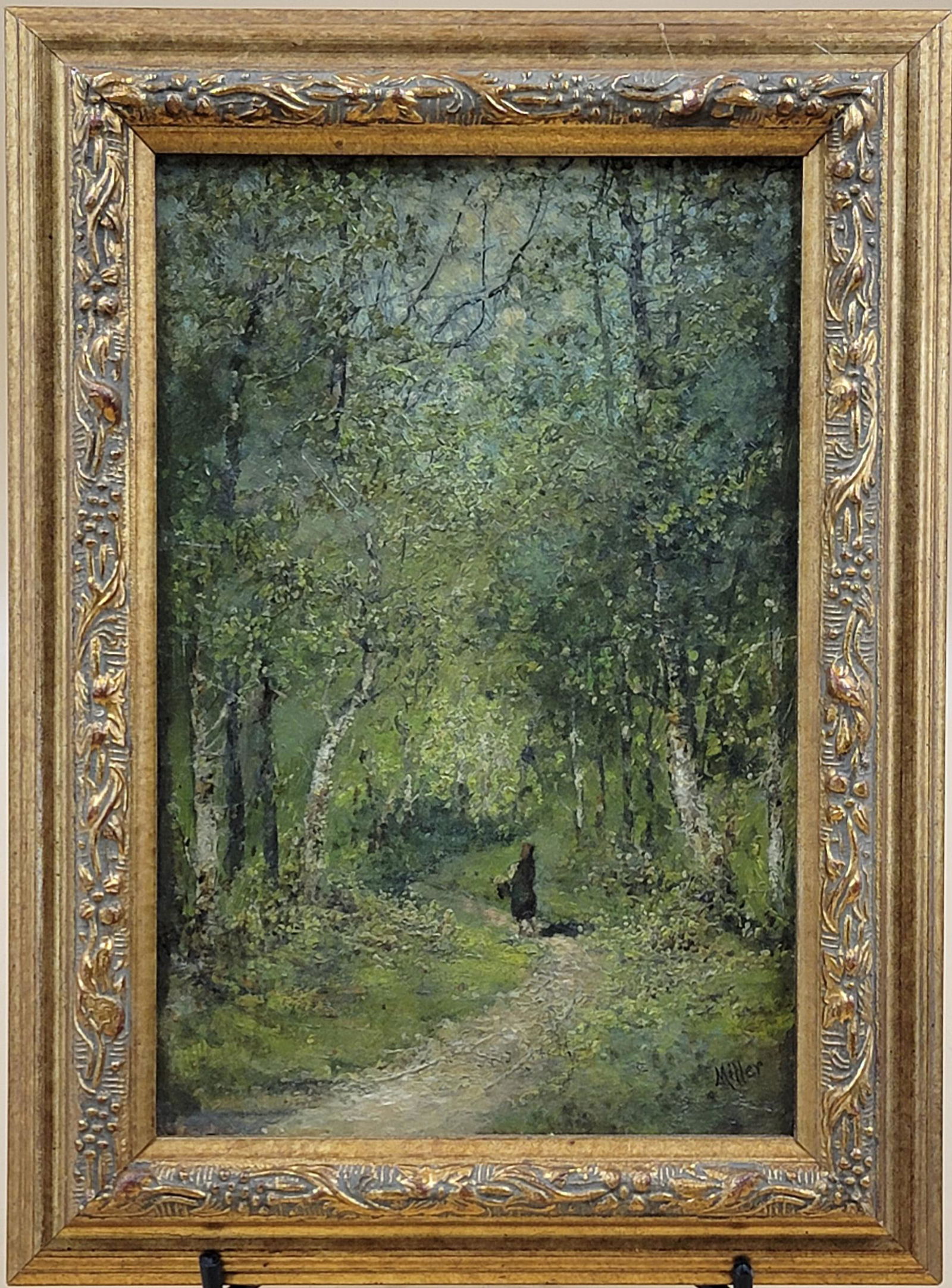 Signed Impressionist landscape Painting Attributed To Richard Edward Miller (1 of 11)