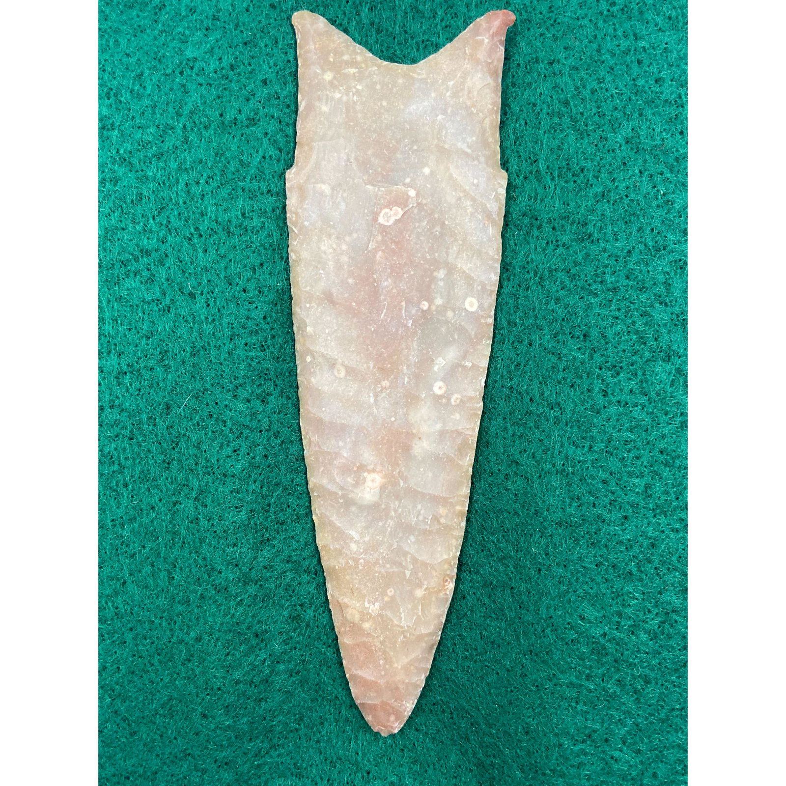 Partially Fluted Cloris Arrow Head Point Age Unknown (1 of 7)