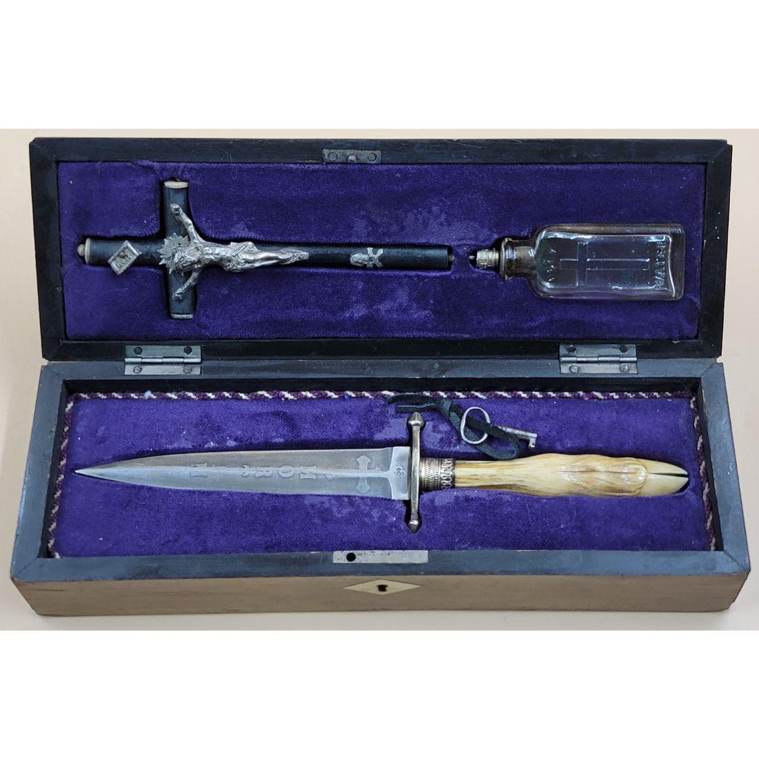 An Interesting Lot Of An Old Exorcism Kit (1 of 20)