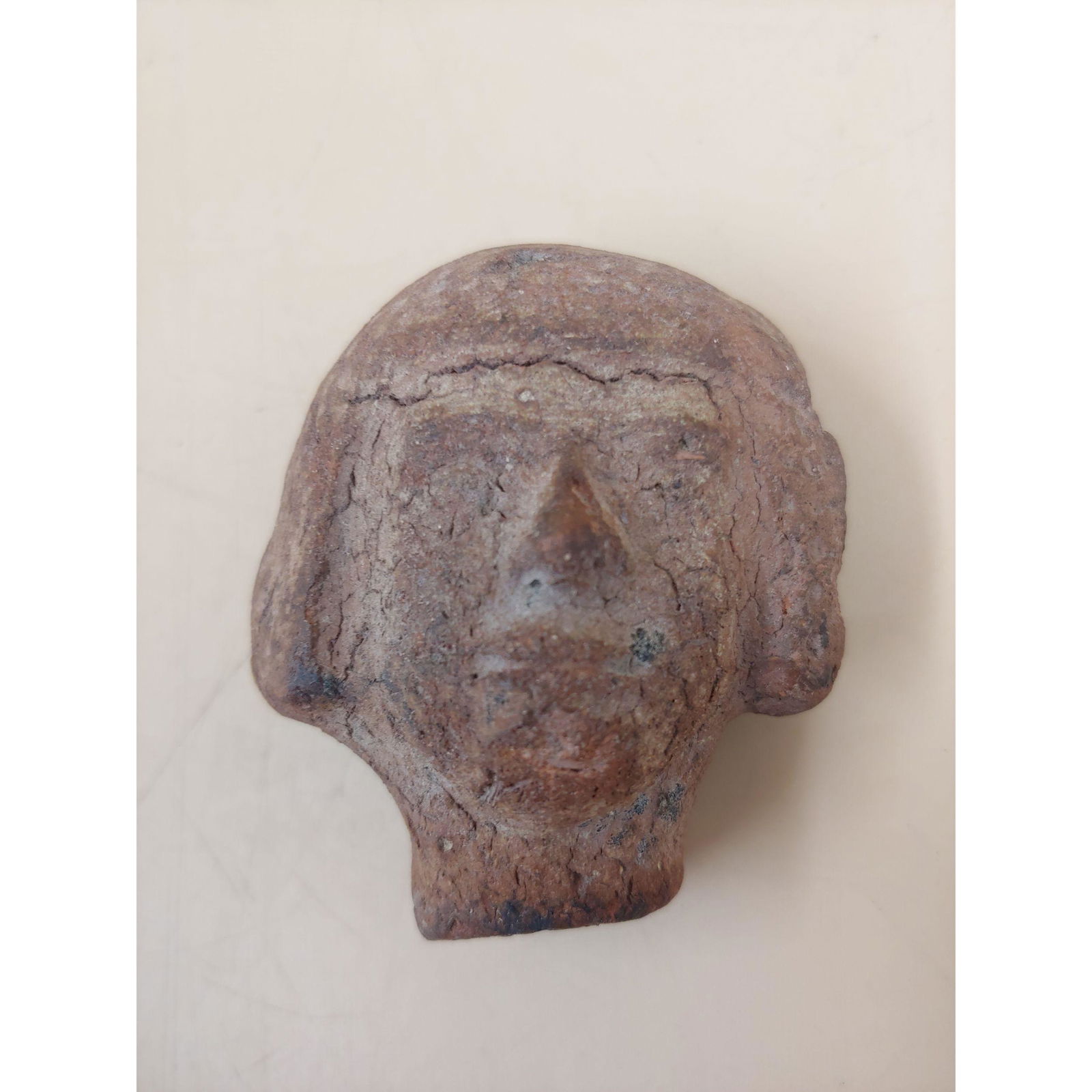 A Terracotta Head Fragment from Ancient Egypt (1 of 6)