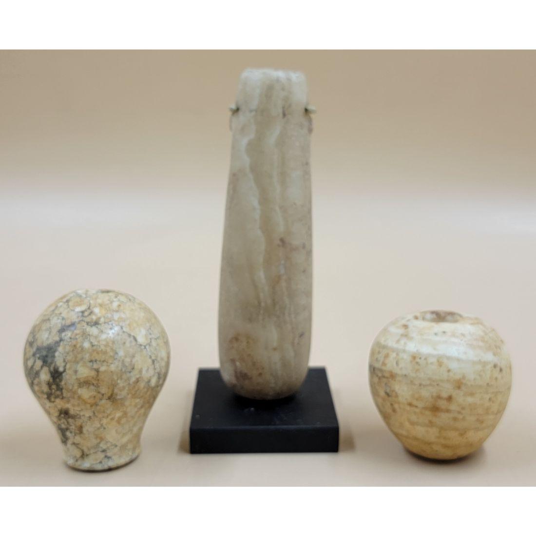 Ancient Alabaster Roman Vase (1 of 9)