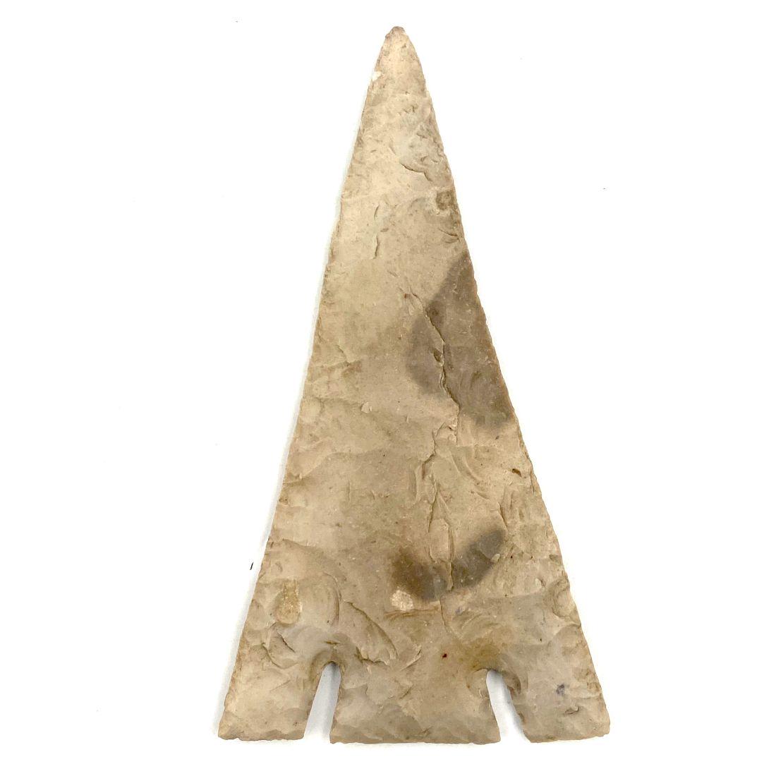 A Unique Stone Arrowhead Artifact Point Age Unknown (1 of 10)
