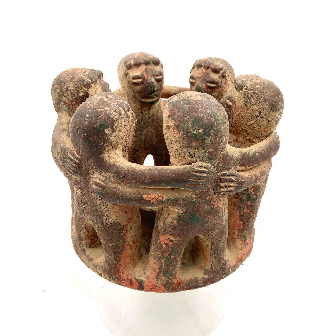 Pre-Colombian Ceremonial Pottery Vessel Age Unknown (1 of 16)