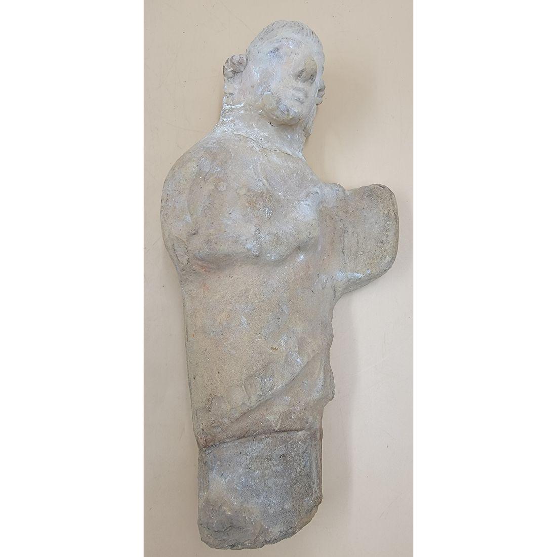 2nd-1st Century BC Terra Cotta Kohl Figure Ancient Greece Ex, Ny Collection 1960 (1 of 16)