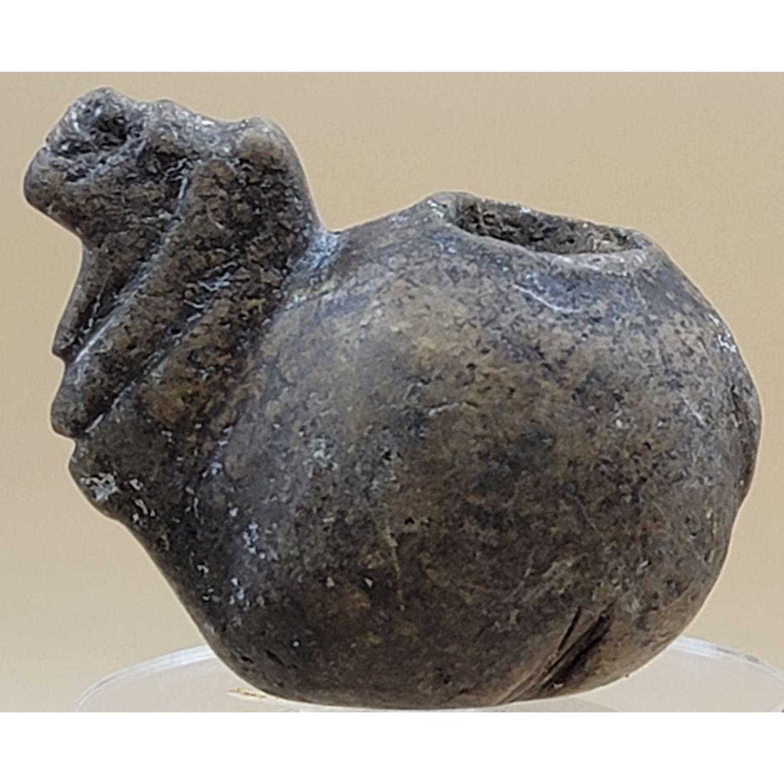 Early Authentic Antique Inca Stone Canopa Circa 1400-1532 AD (1 of 4)