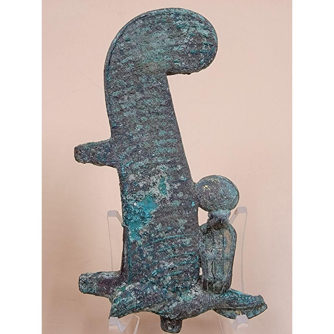 Ancient Egyptian Bronze Dagger Hilt? (1 of 20)