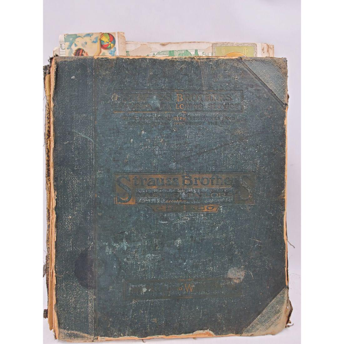 Scrap Book With Victorian Postcards (1 of 8)