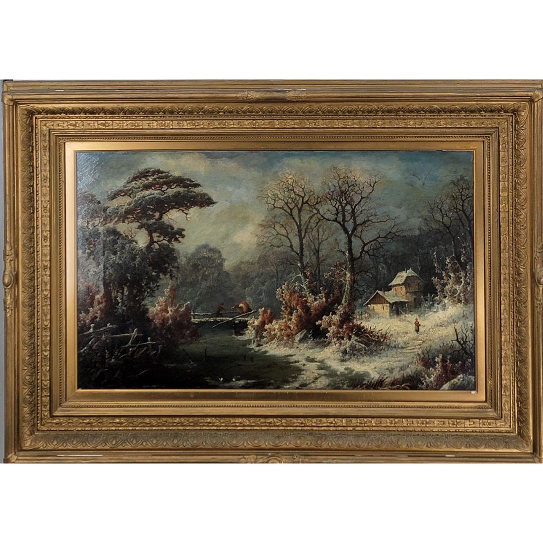 American John J Zang B1859 Landscape Painting Signed Lower Right (1 of 20)
