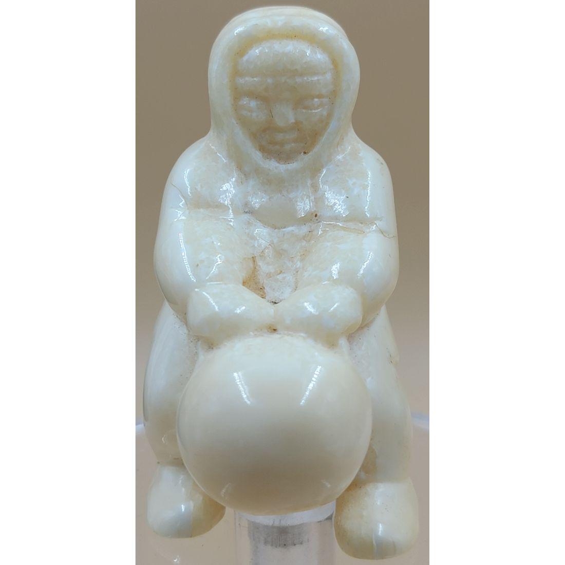 Eskimo Carving Of A Boy (Oosik) (1 of 7)