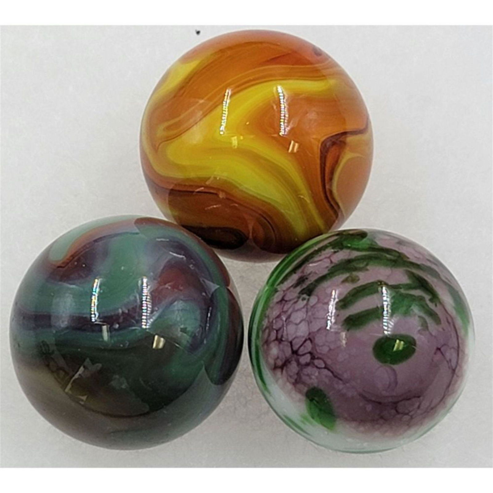 Grouping Of 3 Vintage Marbles (1 of 20)