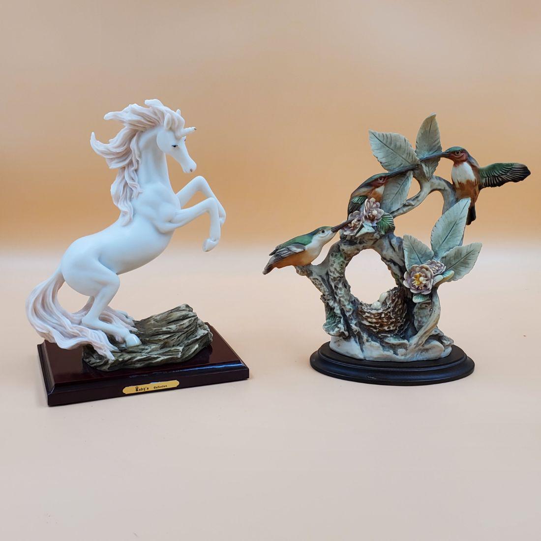 Pair of Porcelain Sculptures Marked Giuseppe Armani & Ruby's Collection (1 of 7)
