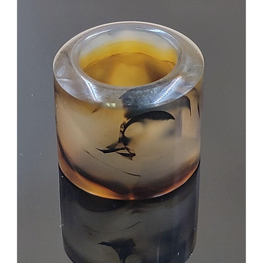 A Fine Chinese Archer's Ring AGATE (1 of 8)