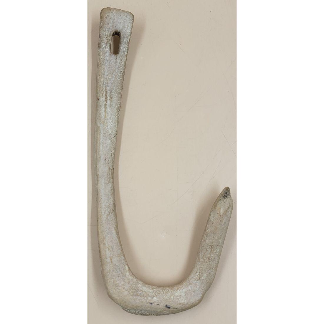 Antique Inuit Eskimo Meat Hook Antler (1 of 9)