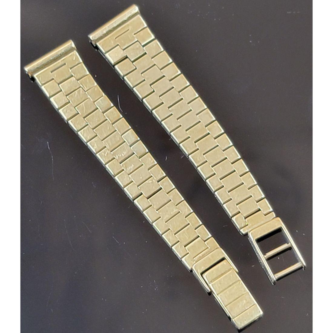 Solid 18K Yellow Gold Watch Band Ladies 5.5" Long 22 Grams (1 of 3)