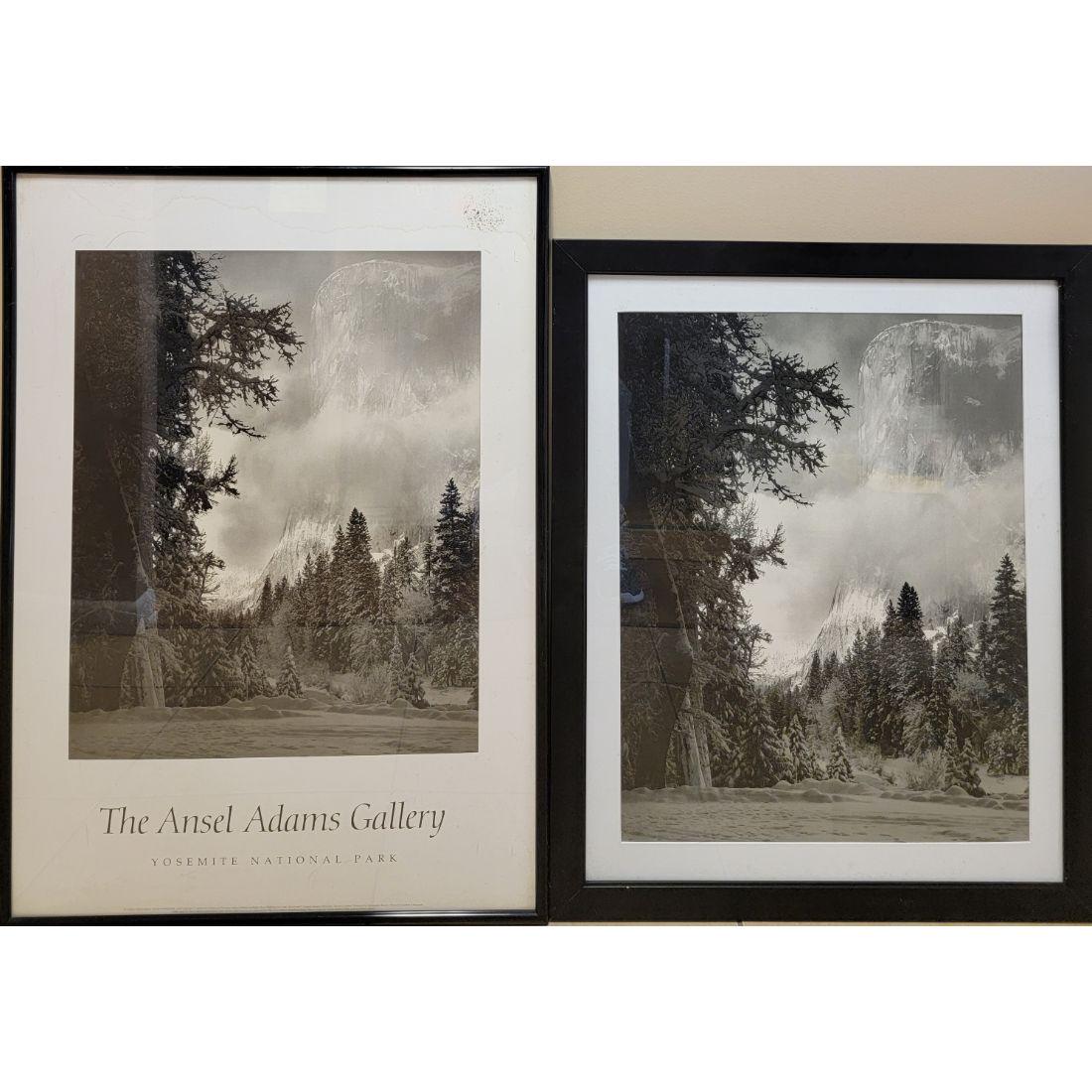 Ansel Adams Poster & Lithograph  Yosemite National Park El. Captain (1 of 11)