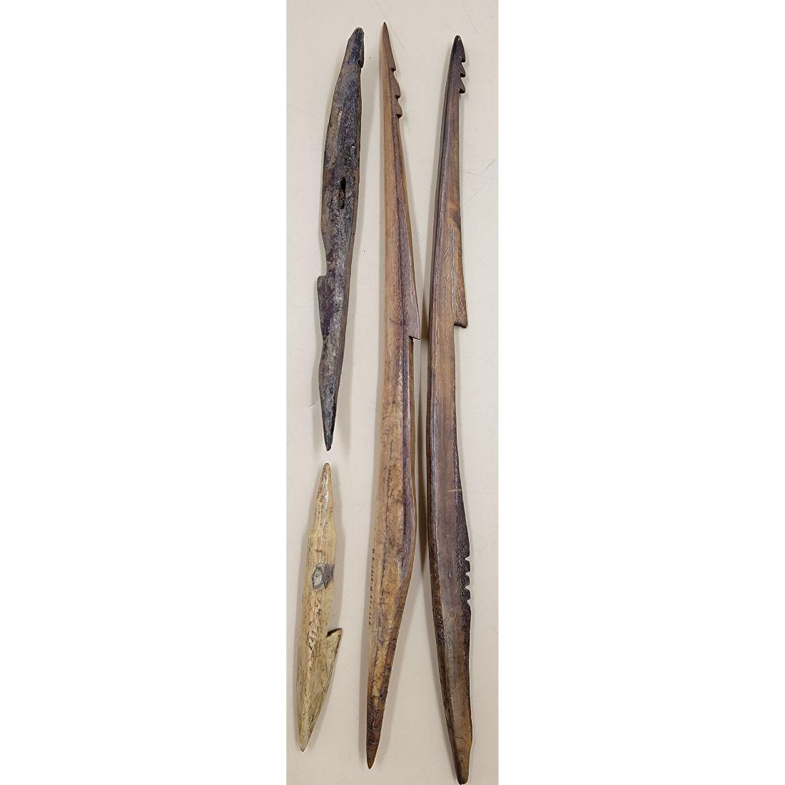 A Grouping 4 Of Eskimo Alaskan / Inuit Implements / Tools / Points (1 of 20)