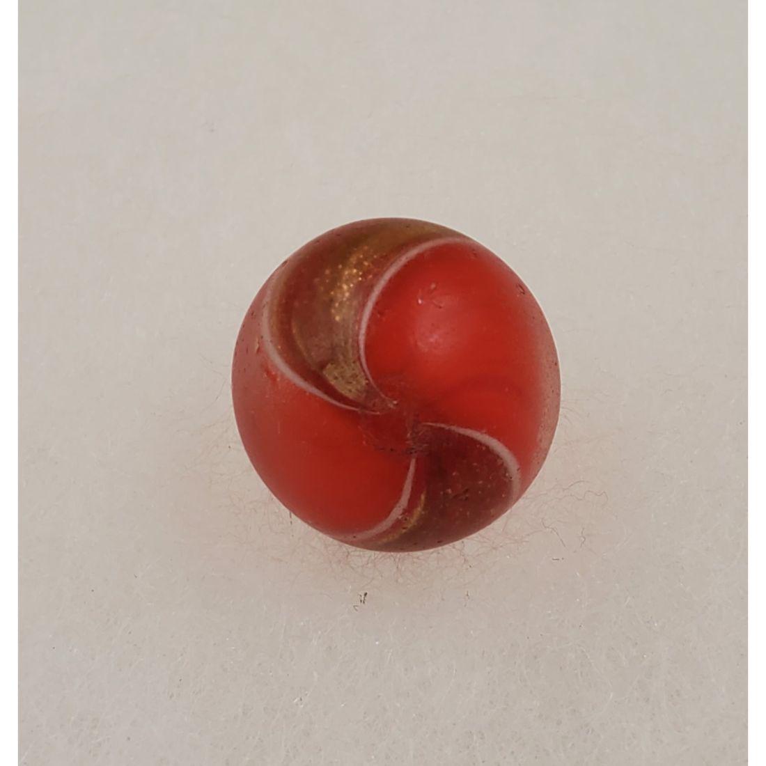 Marble: Scarce Handmade Ribbon Lutz, 17.4mm: Marble: Scarce Handmade Ribbon Lutz, 17.4mm, Red & Lutz Swirls. Please carefully read our terms of sale, shipping information, and request any condition reports or photos prior to placing a bid. Any c