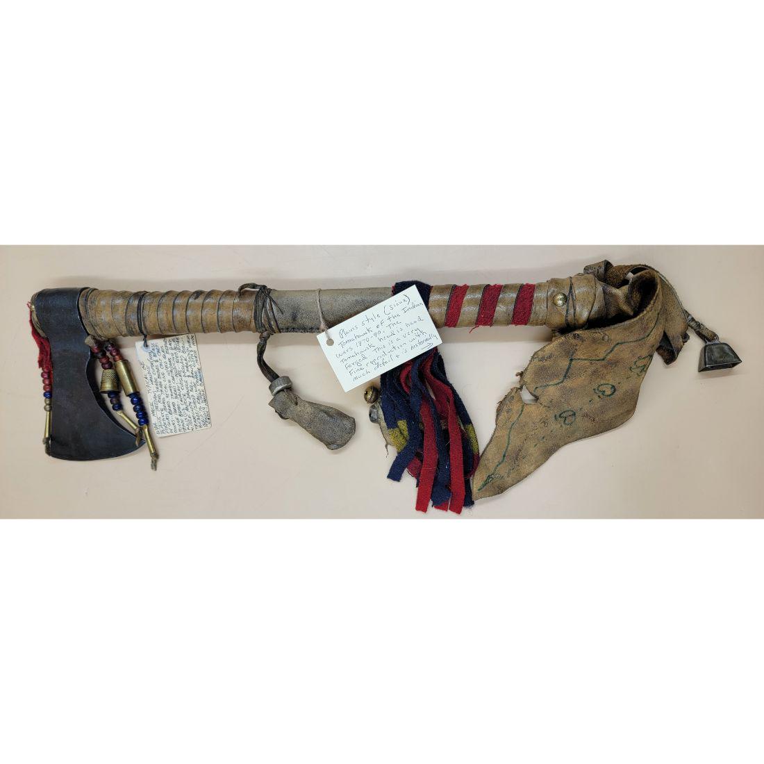 A Very Fine Reproduction Plains Style (Sioux) Tomahawk Of The Indian Wars (Please See Pics) (1 of 14)