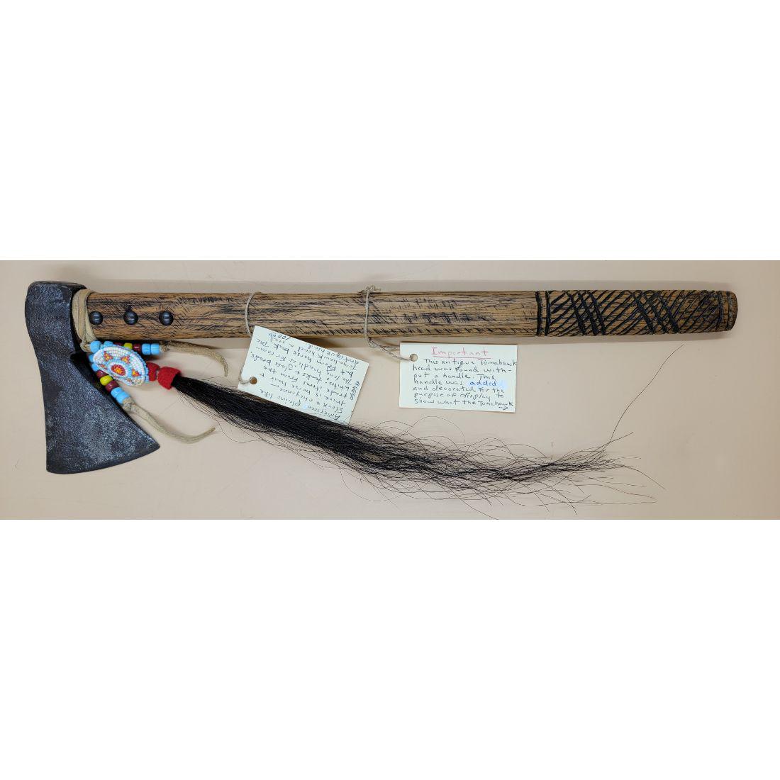 A Blacksmith Made Native American Tomahawk (1 of 19)