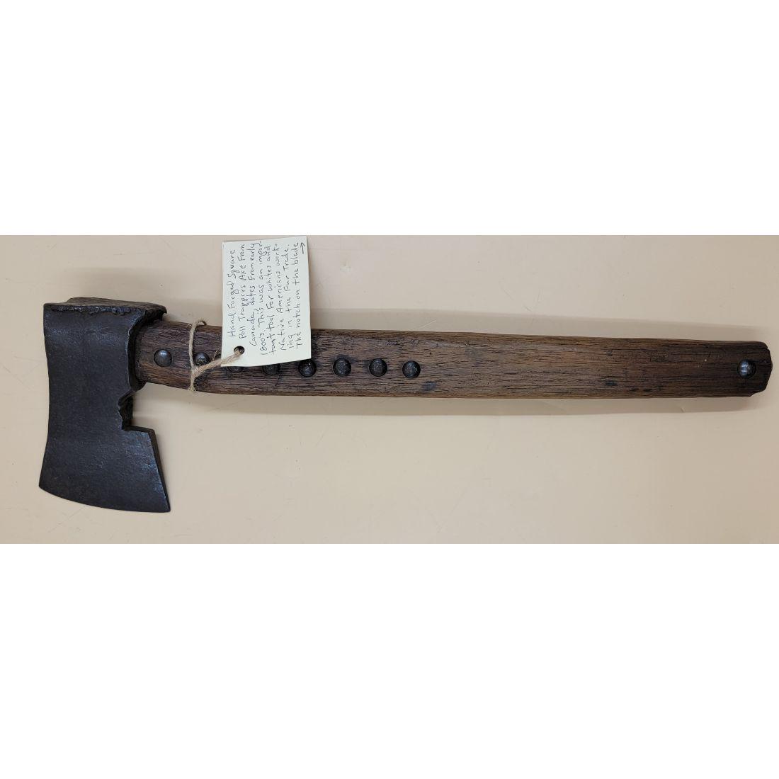 Hand Forged Square Poll  Native American Trapper's Axe (1 of 16)