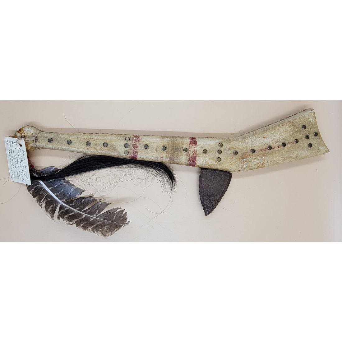 Reproduction Native American  Pawnee Gunstock War Club (1 of 15)