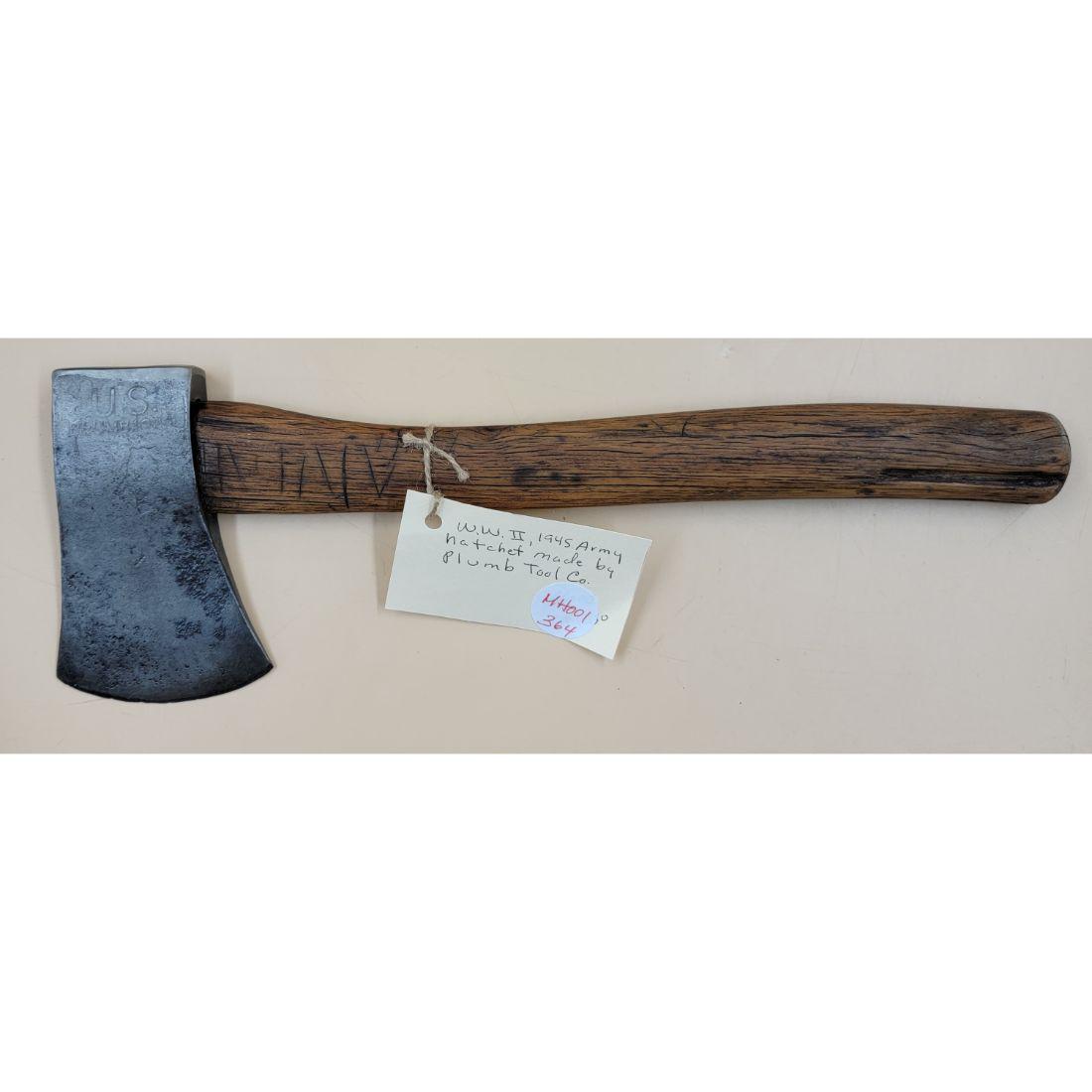 WWII US Army Hatchet 1941 By Plumb Tool Co. (1 of 11)
