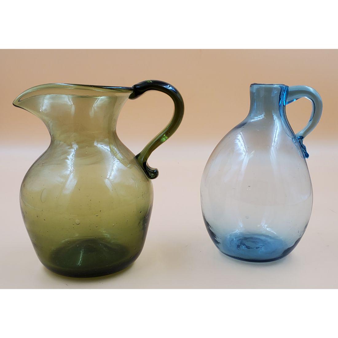 Vintage Hand-Blown Pitchers (1 of 10)