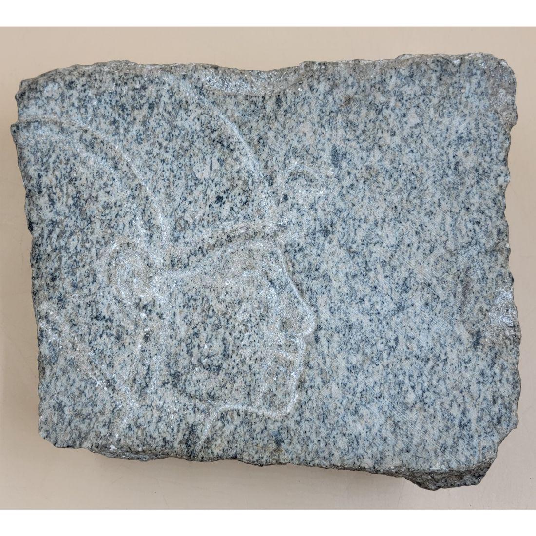 An Old Stone / Granite Fragment , Appears Egyptian Isis Profile (1 of 13)