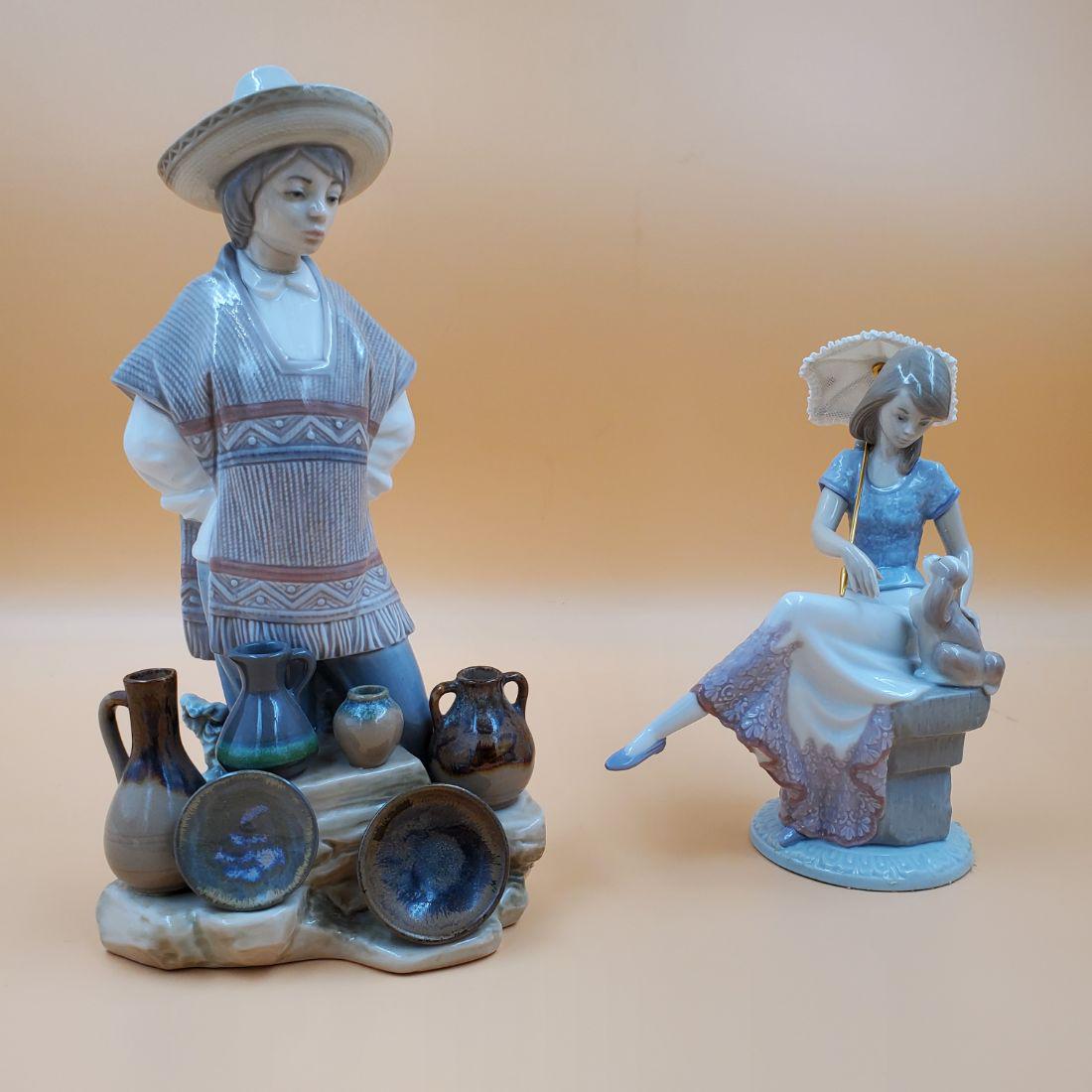 Pair of Lladro Porcelain Sculptures (1 of 17)