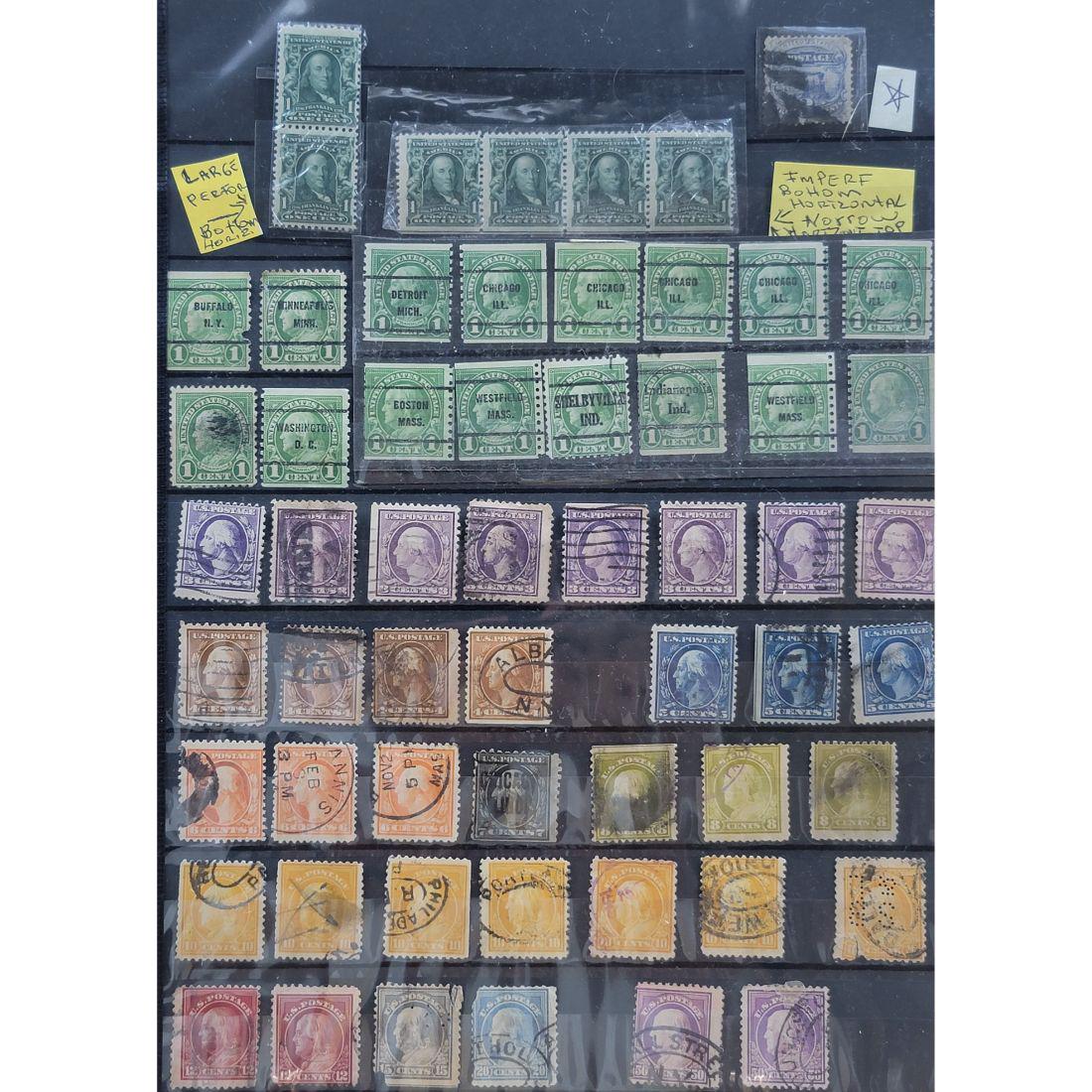 Lot Of Old Antique Stamps (See Photos) (1 of 18)
