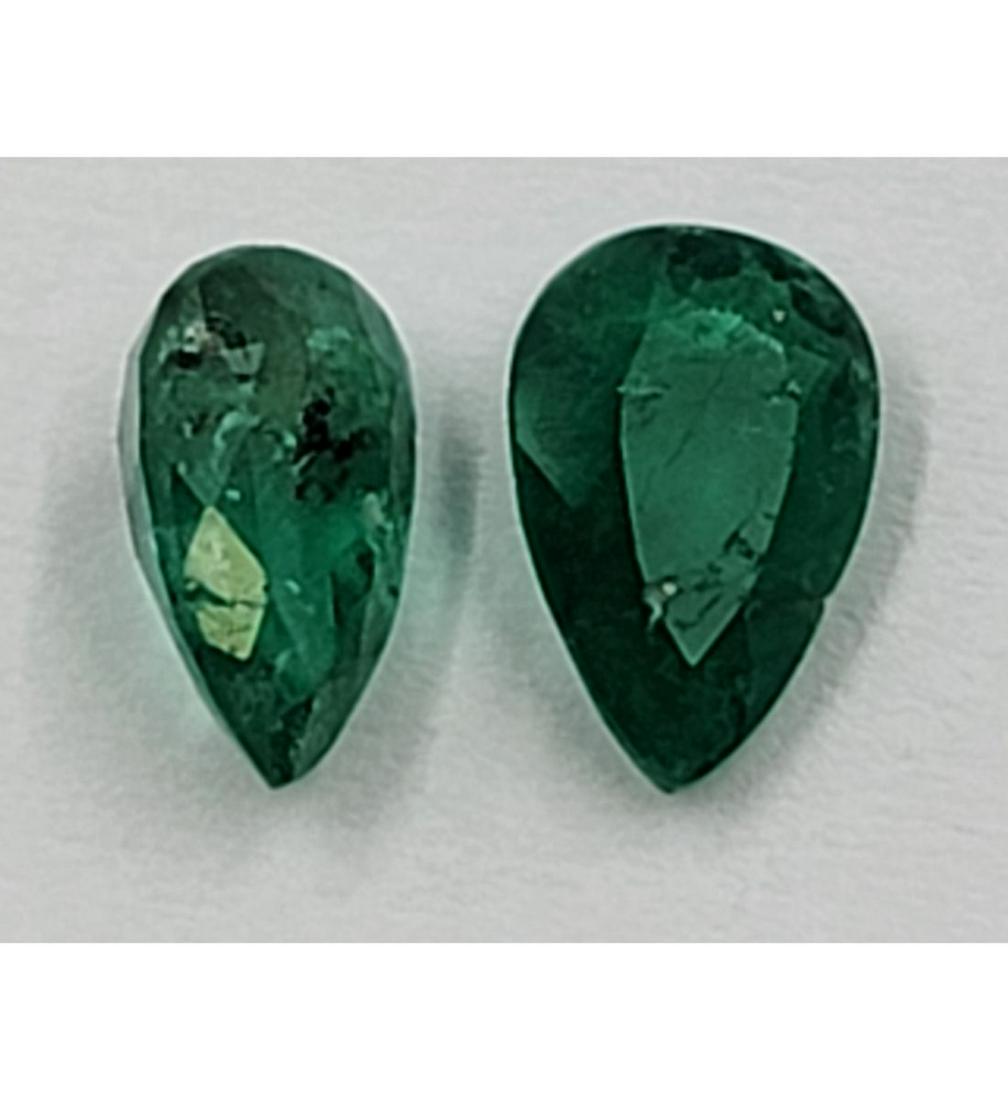 Authentic Natural Emerald Loose Gemstone 1.60 Ct, Untreated Muzo Mines Bogota Colombia (1 of 3)
