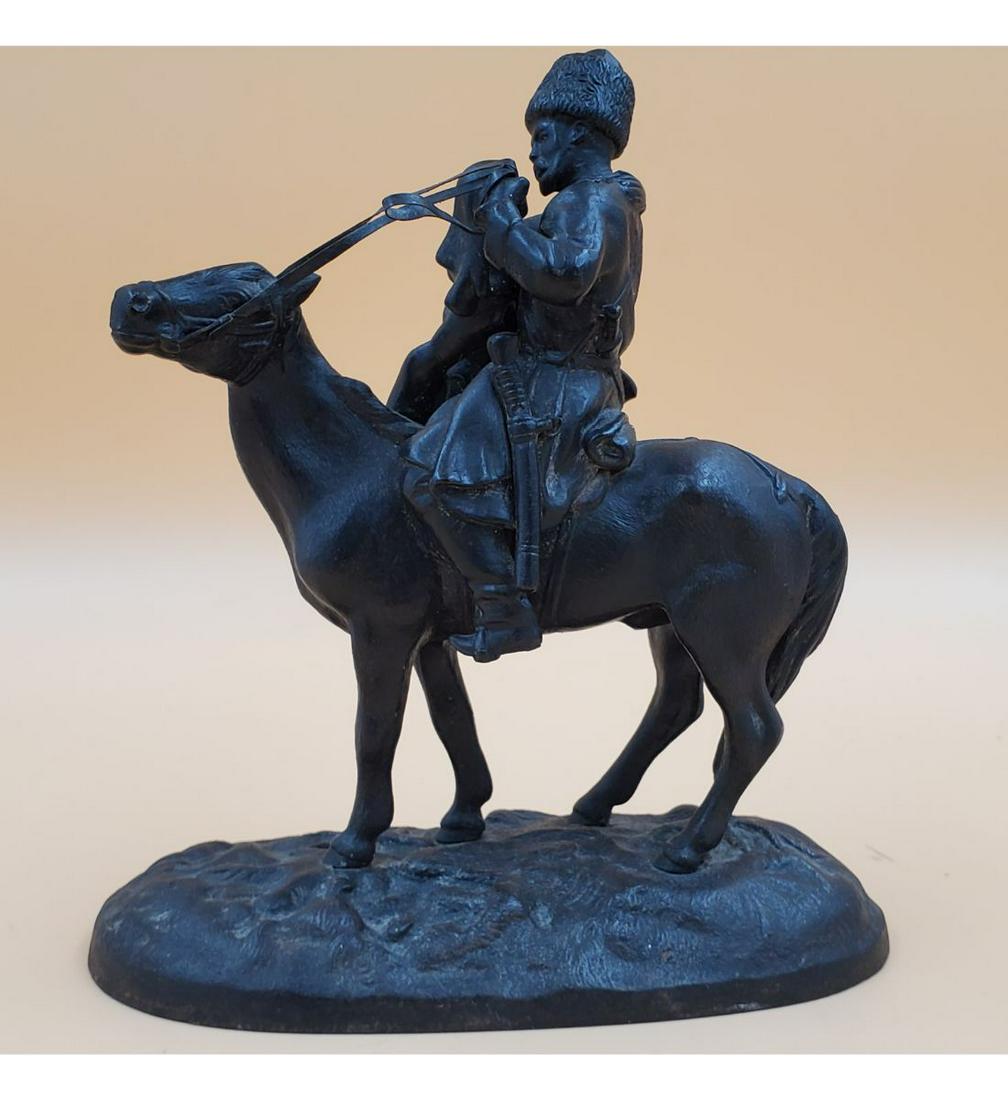 1958 Russian Statue " A Goodbye Kiss" After Evgeny Lanceray (1 of 7)