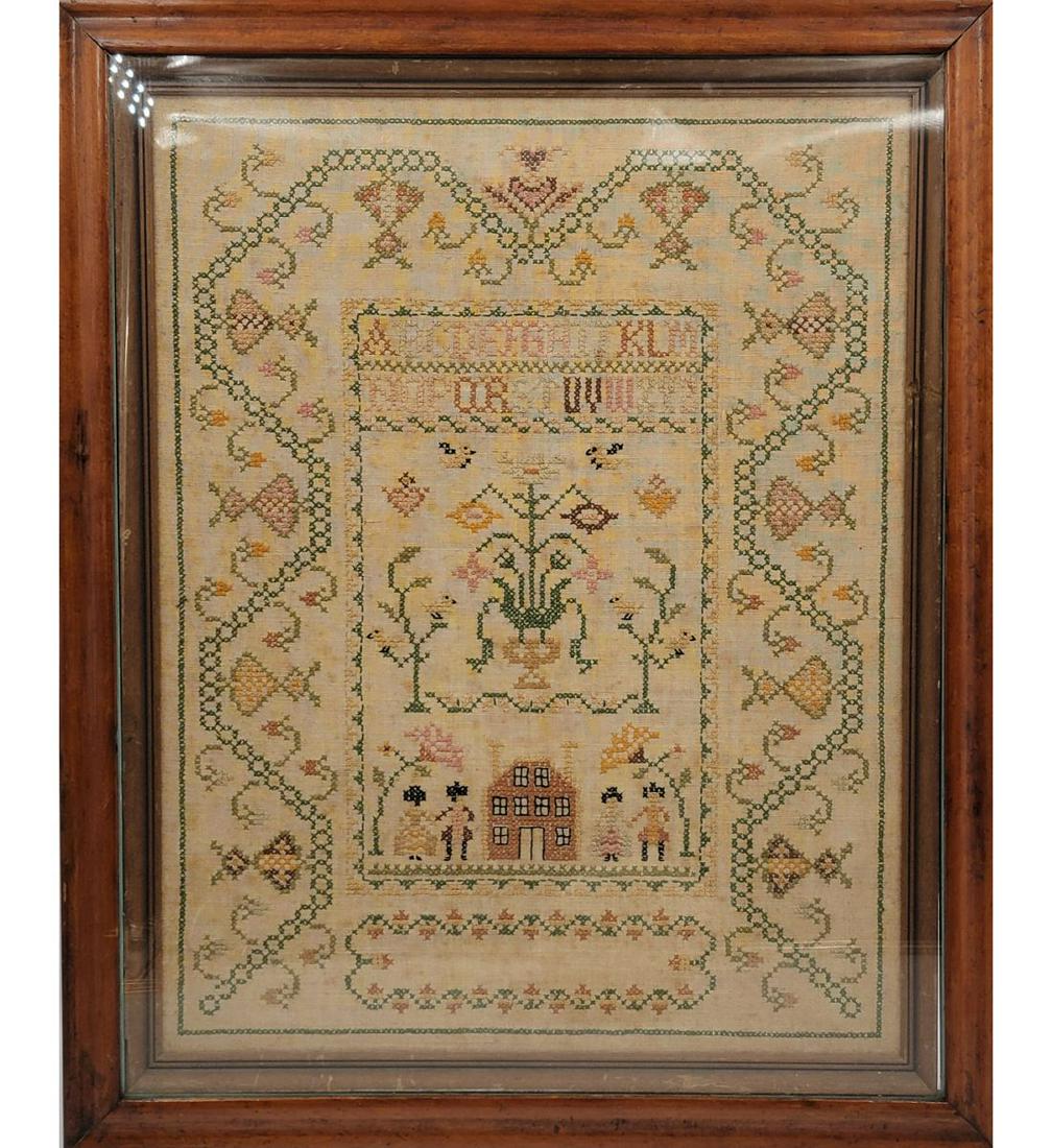 19th Century Sampler Needle Point (1 of 11)