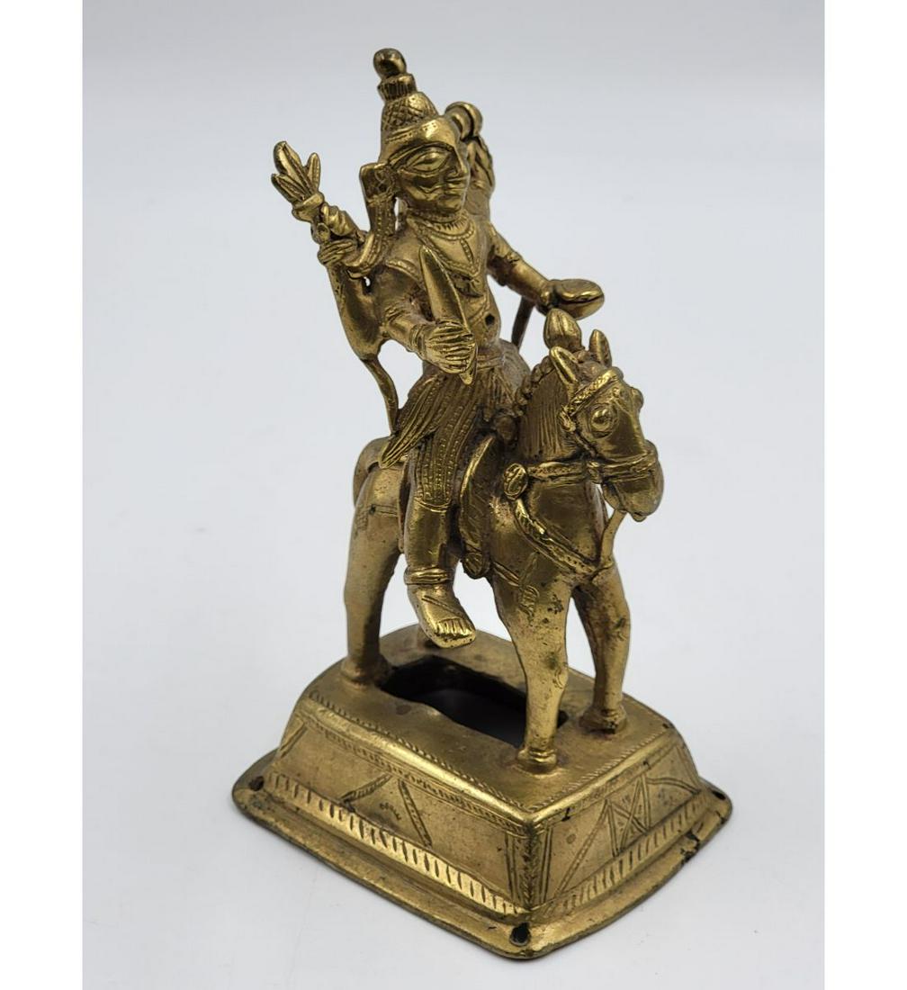 Antique Indian Bronze Deity Figure India 19th Century (1 of 17)