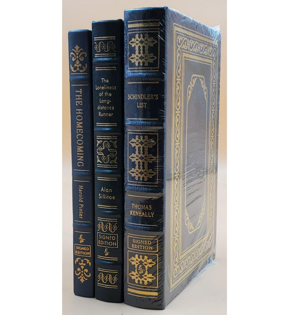 Lot of 3 Signed Edition Easton Press Books (1 of 12)