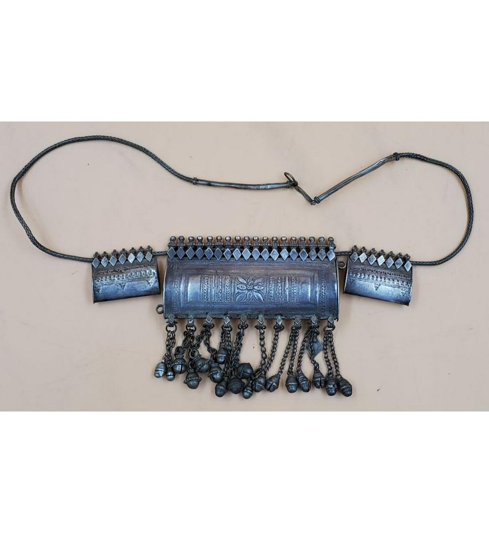 Oman Silver Hirz Koran Necklace (1 of 9)