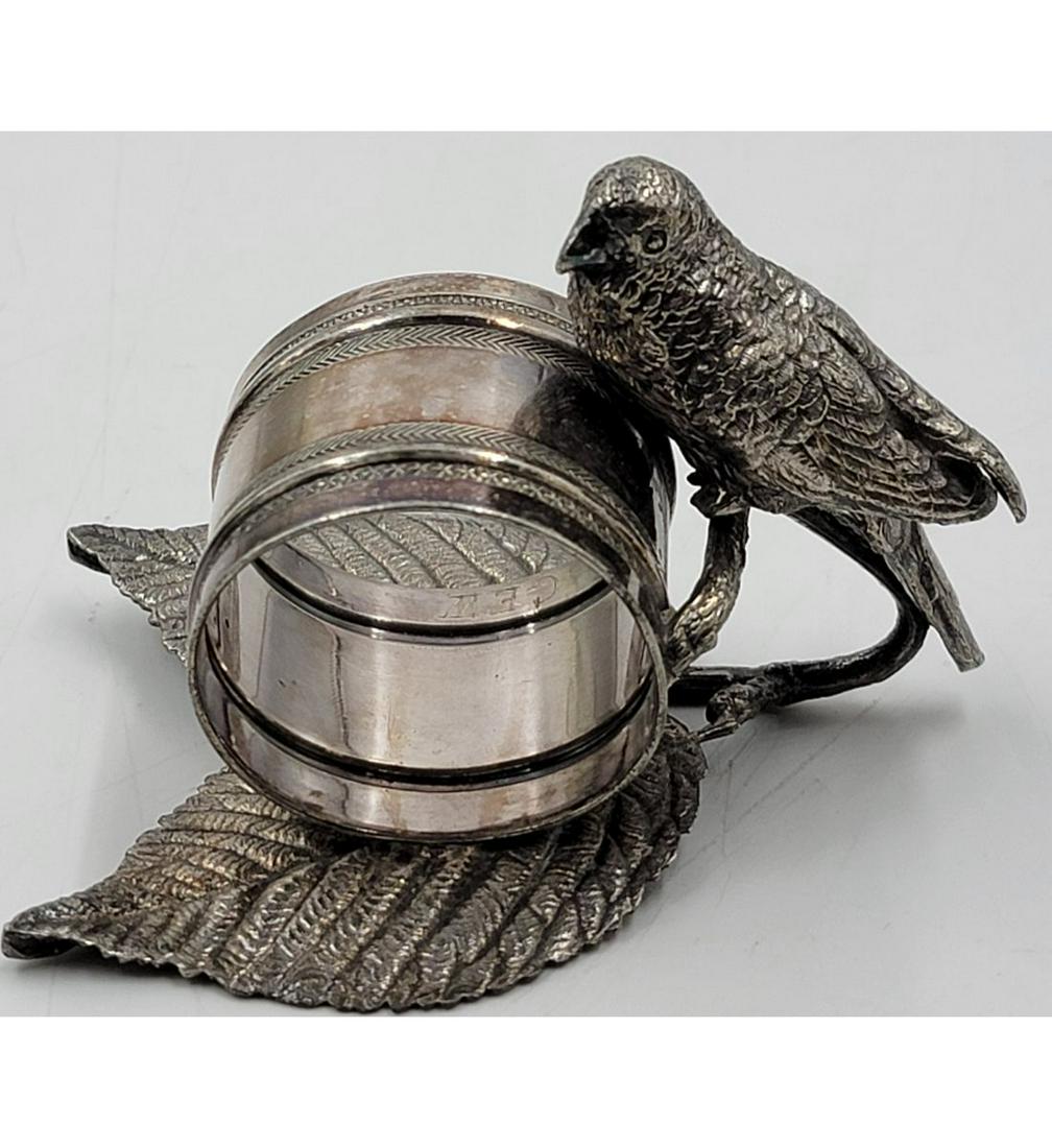Vintage Silverplate Figural Napkin Ring (1 of 7)