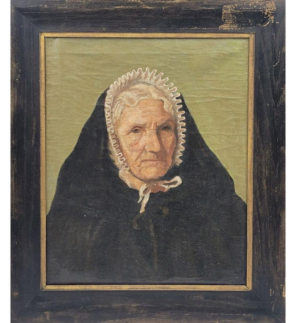 AFTER-Vincent Van Gogh 1853-1890 Portrait Painting Oil On Canvas #71 (1 of 14)