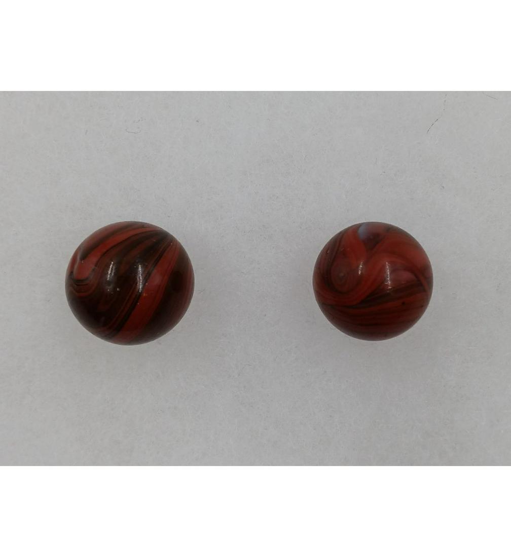 Pair Of Christensen Agate Bricks (1 of 5)