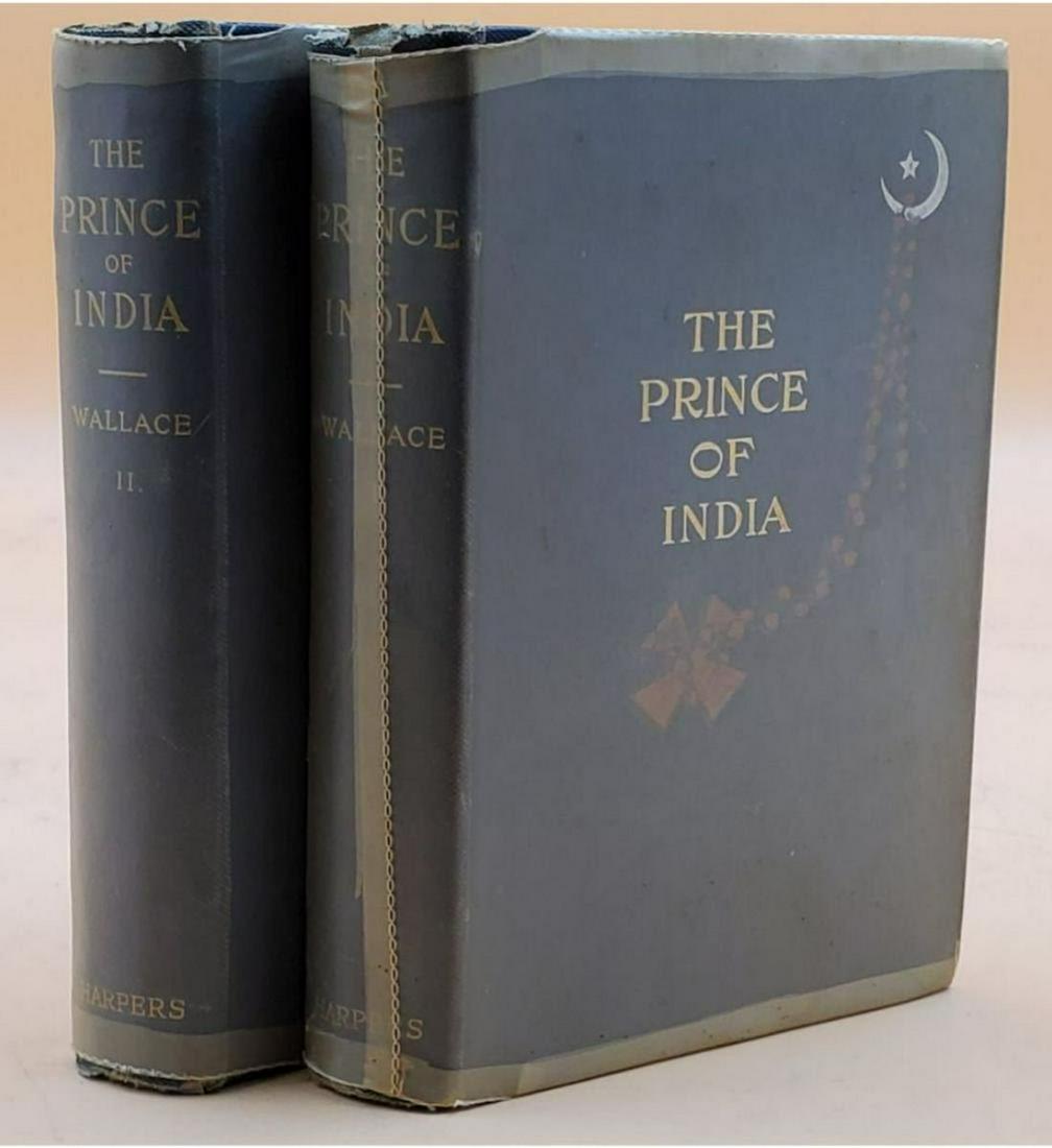 Prince Of India" or '' Why Constantinople Fell" In Two Volumes, By Lew Wallace 1893 (1 of 14)