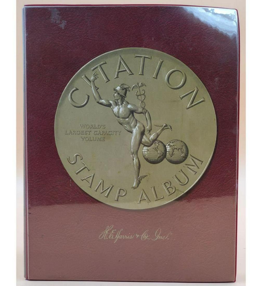 Large Citation (By Harris) Stamp Album, Algeria Thru Guyana (1 of 12)