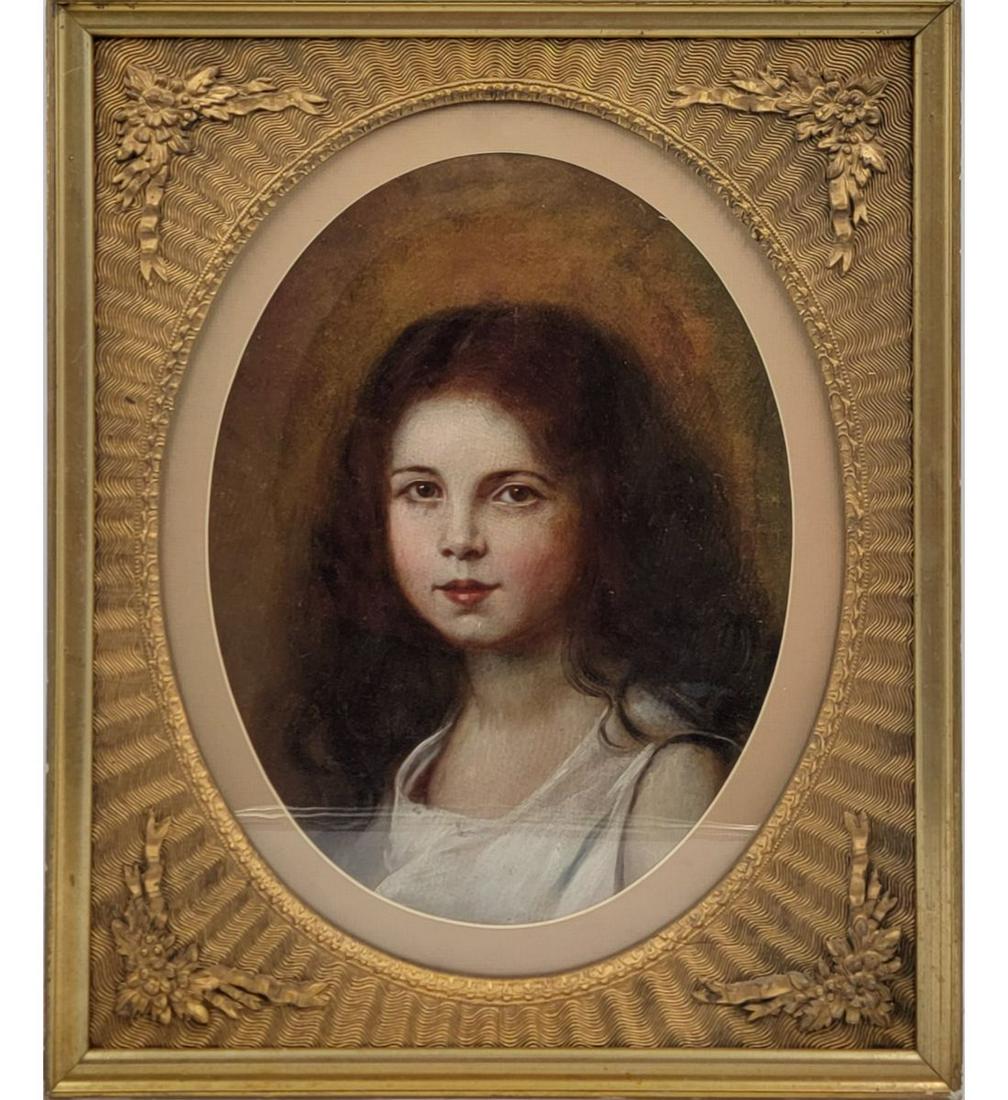 Antique German Portrait Painting Signed And Annotated In German Verso 1905 Oil On Cardboard (1 of 11)