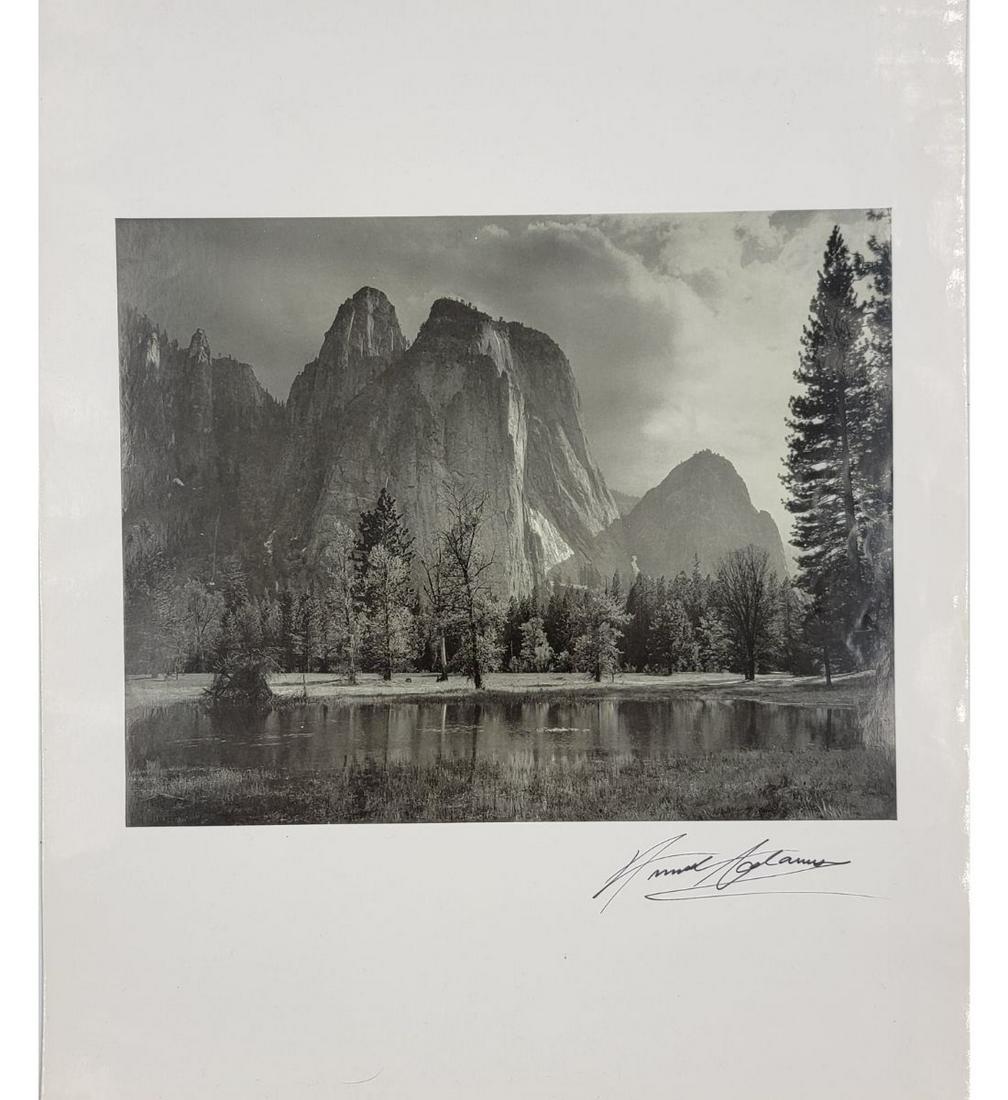 Ansel Adams Hand Signed Silver Gelatin (1 of 5)