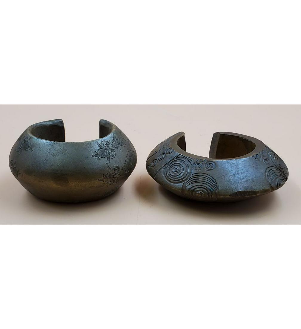 Pair Of Two African Copper Manillas (1 of 14)