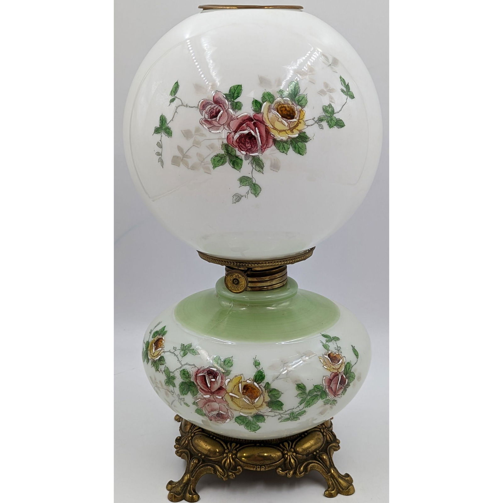 Antique Hurricane Oil Lamp (1 of 10)