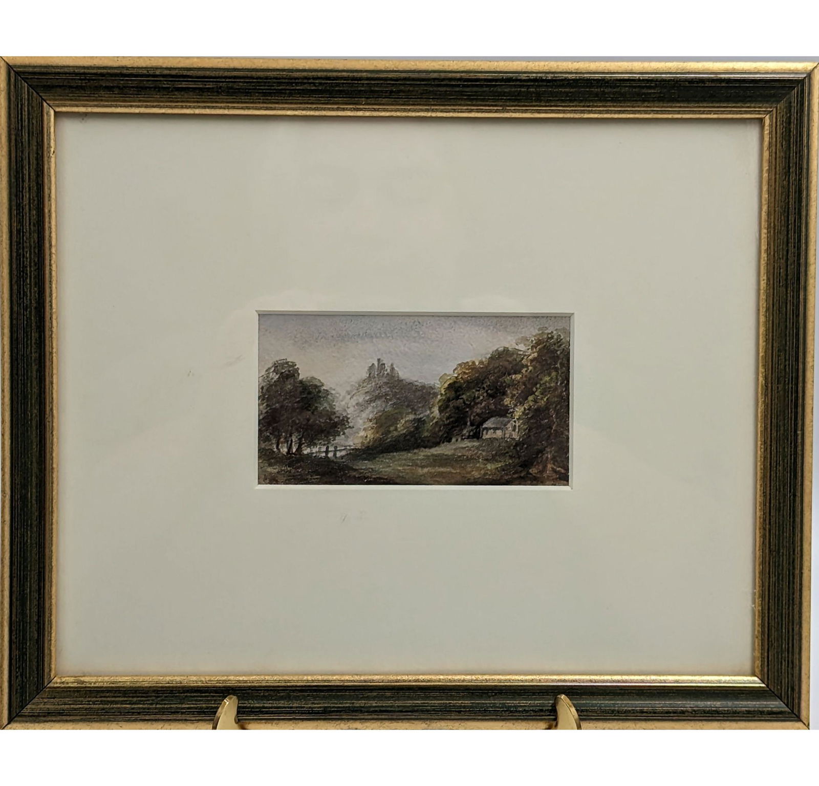 19th Century Miniature English Landscape Painting (1 of 6)