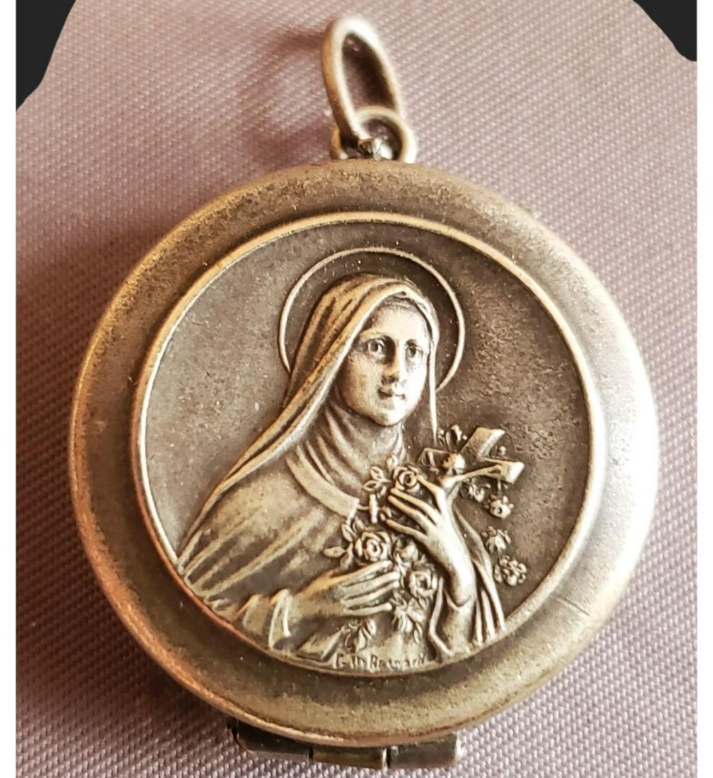 Superb Hair Relic of Saint Therese Of The Child Jesus, Extremely Rare (1 of 5)