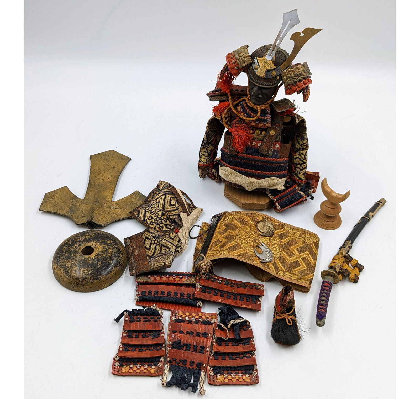 An Antique Japanese Samurai Doll (1 of 10)