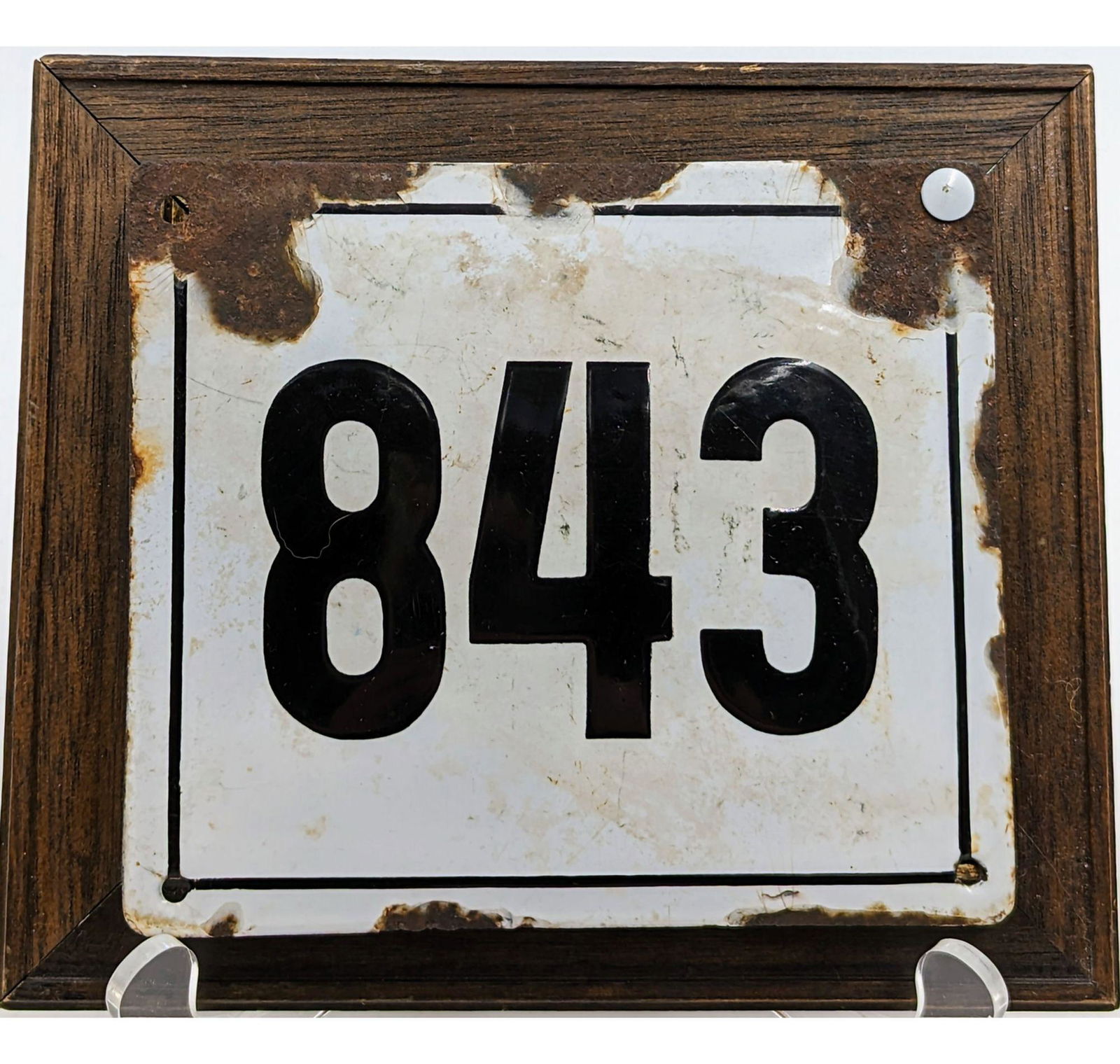 Original House Sign From The Ablamowicz Family In Warsaw, Poland (1939-1941) (1 of 7)