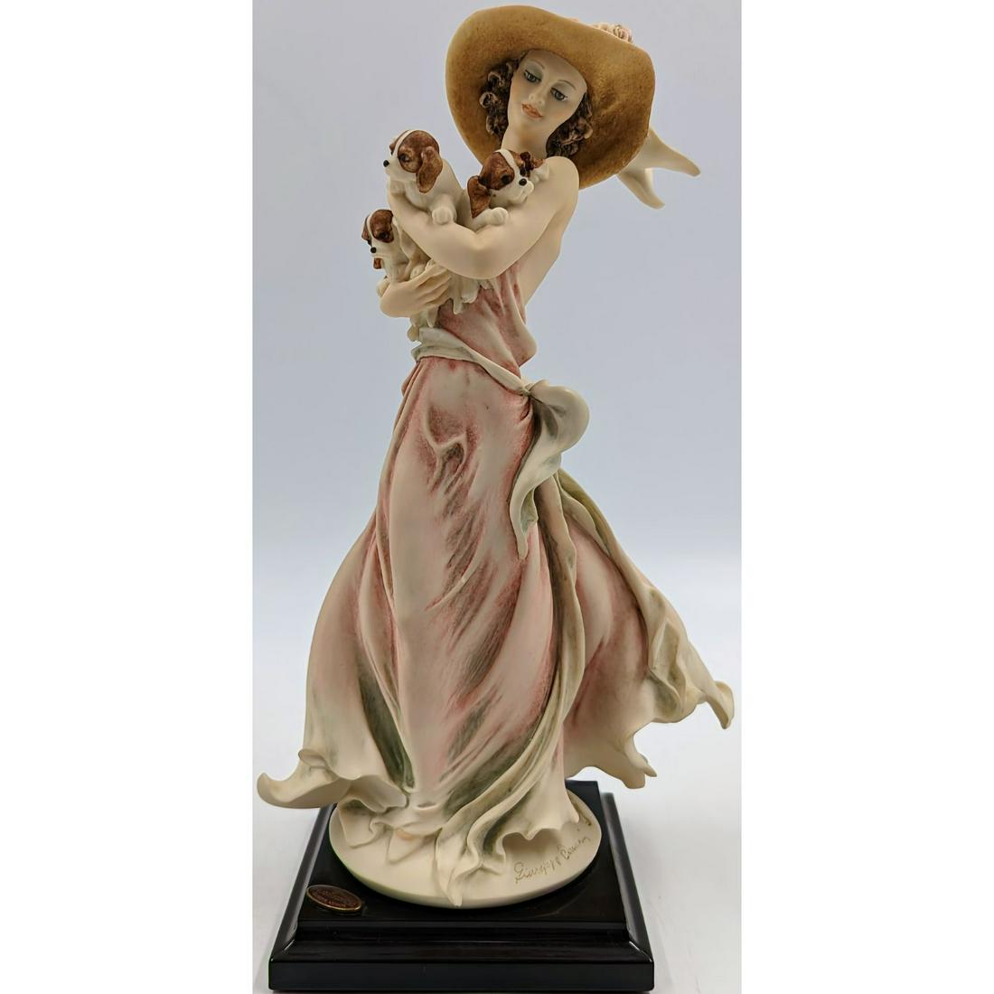 Giuseppe Armani Figurine 2003 Figurine Of The Year New Friends 1653c